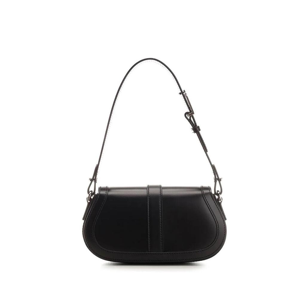 BNWT Versace Greca Goddess Shoulder Bag leather Black Women $1,525 - Picture 4 of 7